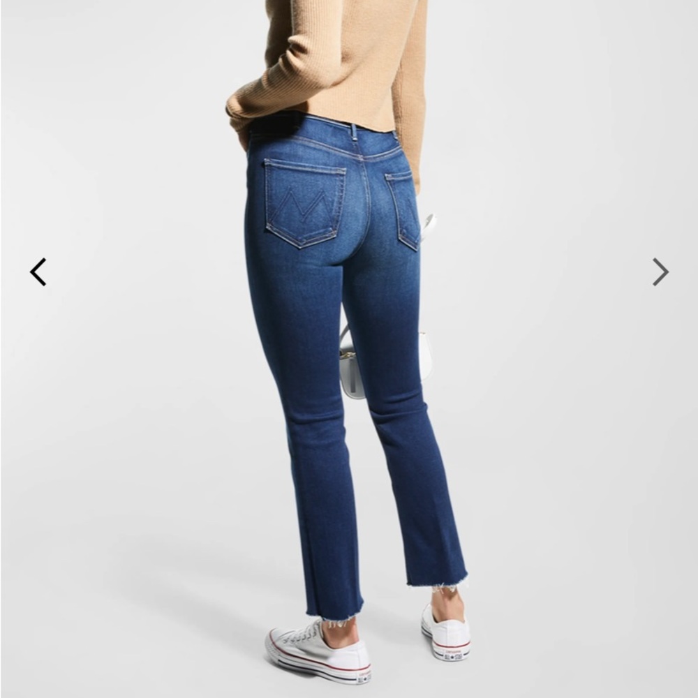 MOTHER Dark Blue Denim Jeans - Picture 2 of 14
